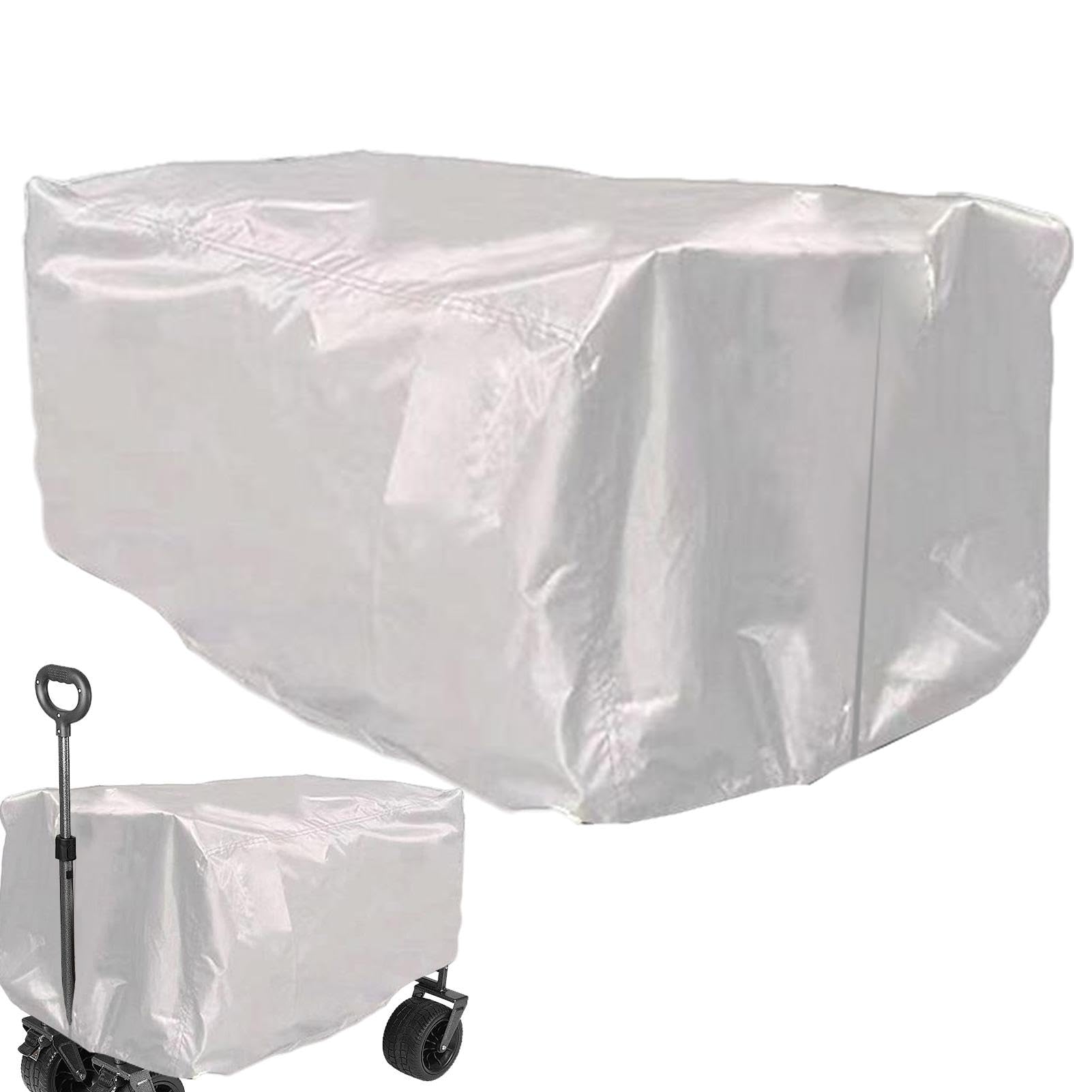 - Chariot de jardin pliable avec roulettes, résistant aux intempéries, chariot utilitaire pour la plage, le camping, les activités de plein air, solution de transport polyvalente et polyvalente