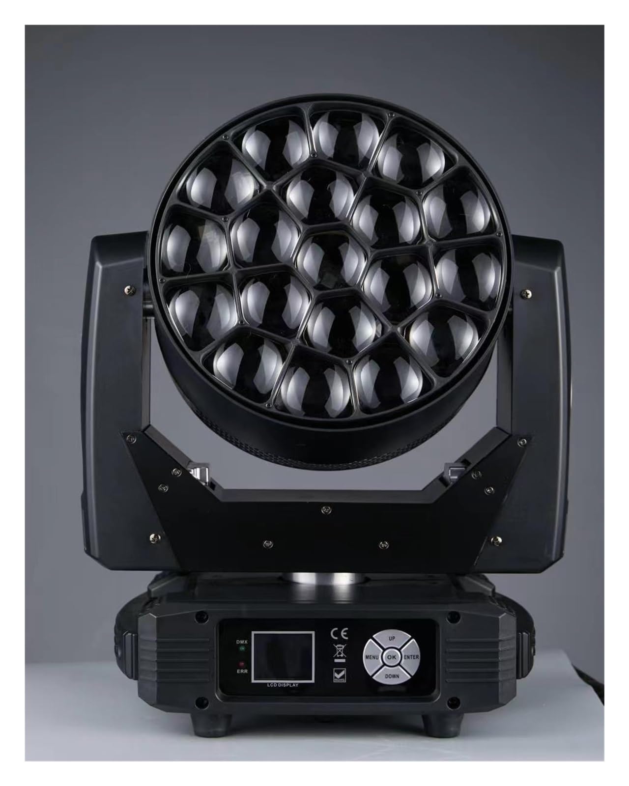 19X40W 4IN1 RGBW Big Eye LED Moving Head Wash Strahl Effekt Licht 850W Linear Dimmer Bühne DJ Lichter for Show Für Partys und Clubs