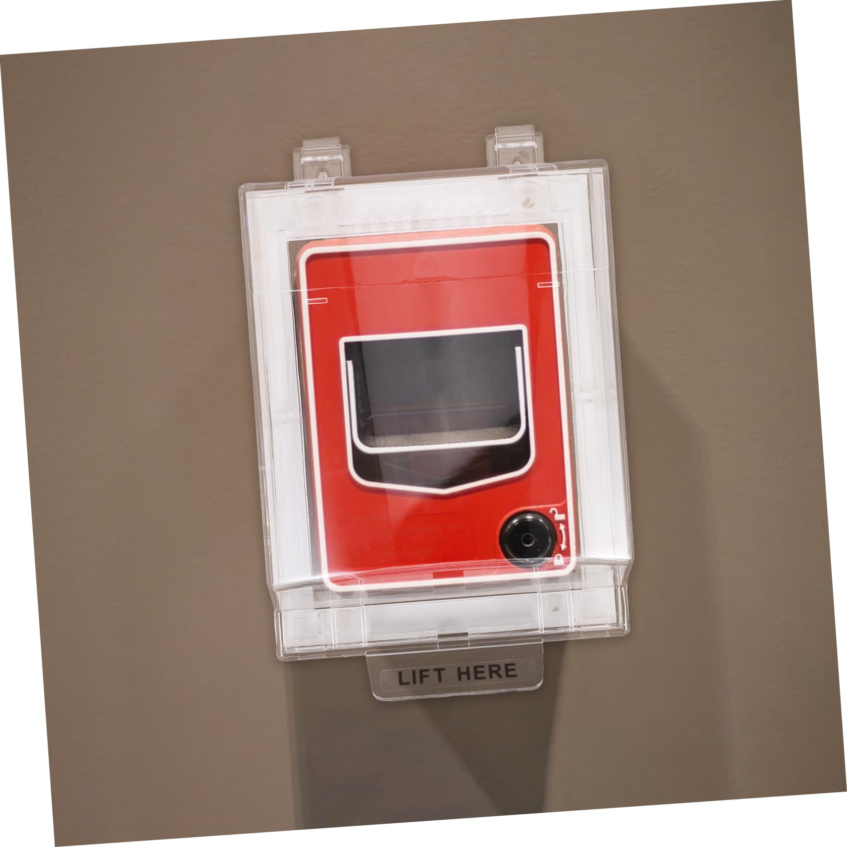 Veemoon Cubierta Protectora Para Interruptor De Alarma Tapa De Protección Para Detector De Humo Protector Para Botón De Alarma Cubierta Para Uso Interiores y Exteriores Protección Total