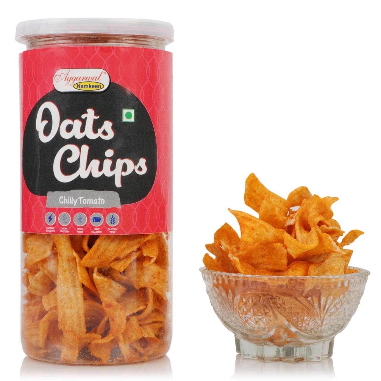 Aggarwal Namkeen Oats Chips/Wafers Chilly Tomato (B09JP76DLX) Amazon Price History, Amazon Price Tracker