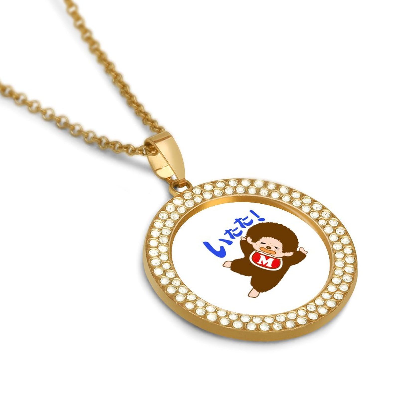 Amazon | [ZoCkz] モンチッチ ネックレス レディース