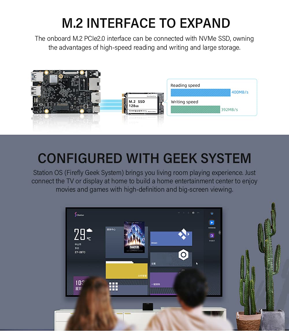 Amazon.com: Firefly ROC-RK3566-PC Rockchip RK3566 4GB RAM Single