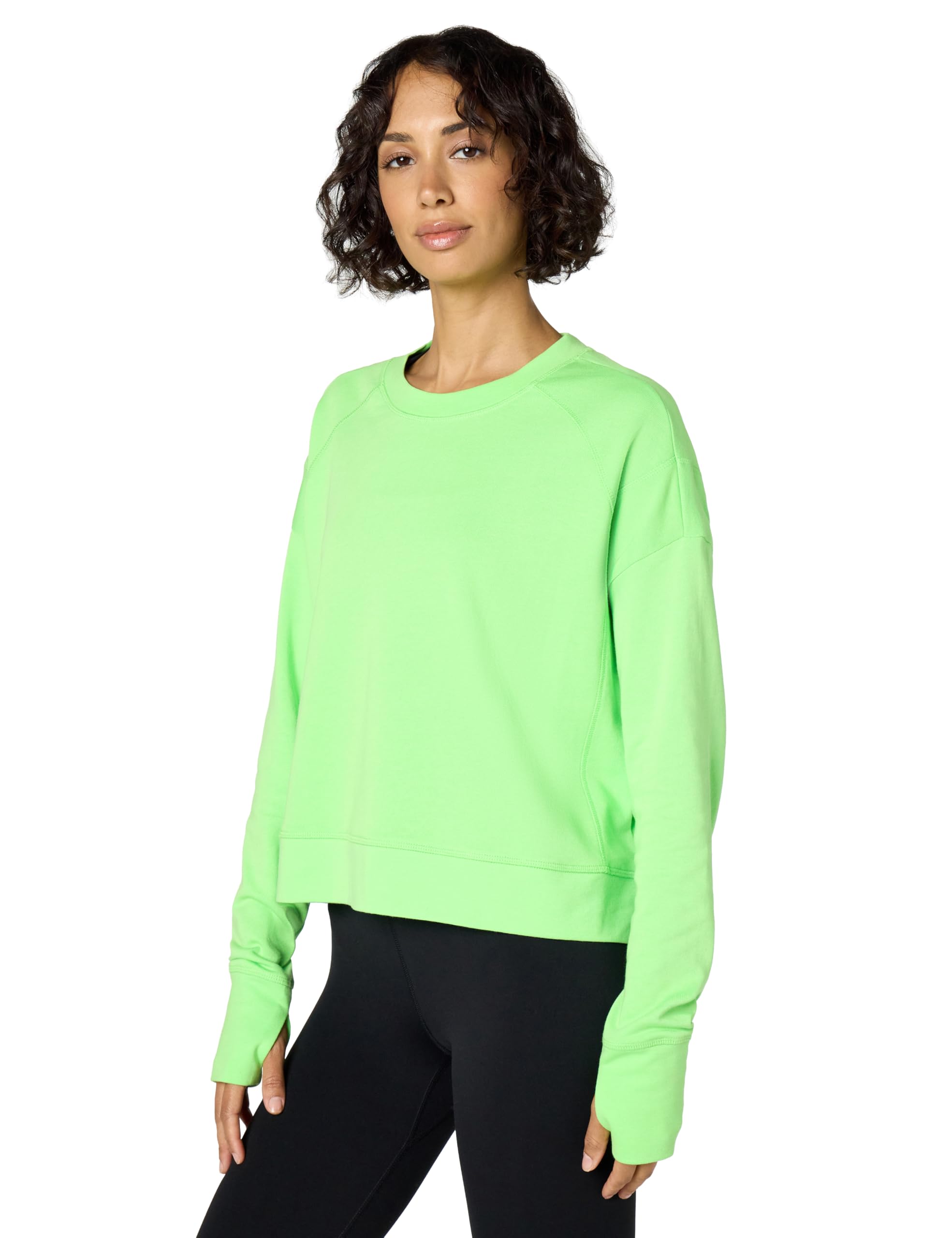 Women's After Class Longline Crewneck With Side Slit Sweatshirt