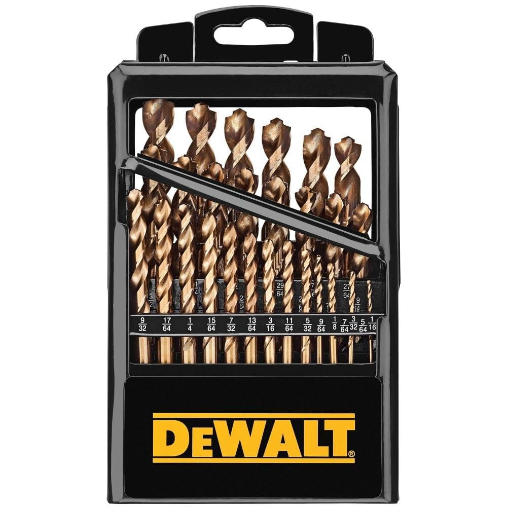 Cobalt Drill Bits Lowes DEWALT 14-Piece Left Handed/x Cobalt Alloy