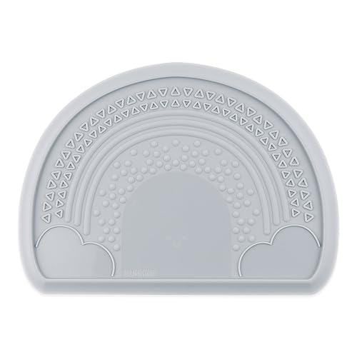 Miniatura 7 de Bumkins Mantel individual sensorial de silicona para bebés, para bebés y niños pequeños, tapete de succión para restaurantes, sillas altas y mesas,