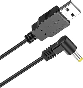 Amazon.co.jp: PSP充電器 PSP充電ケーブル 1m USB to DC4.0/1.7mm