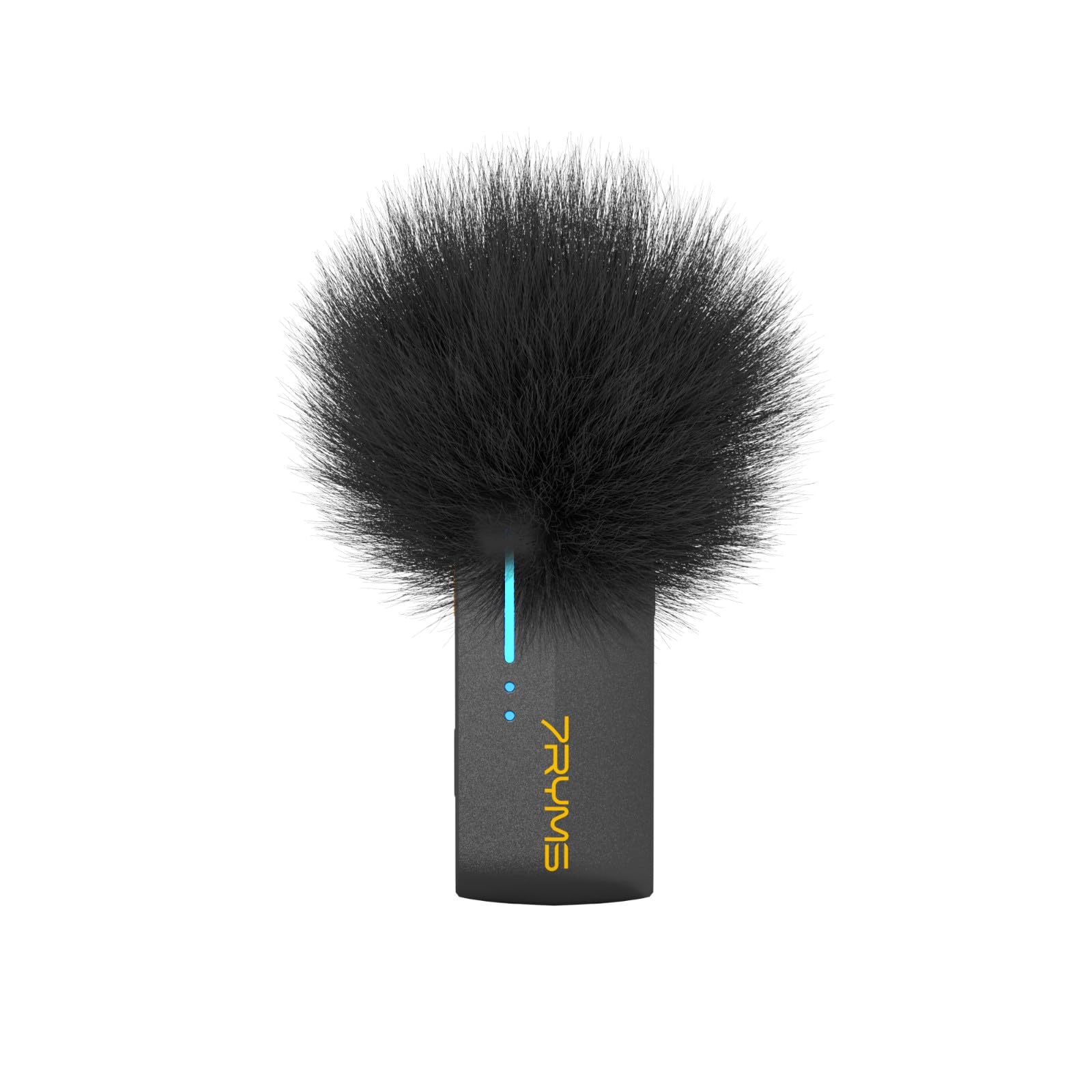 Microfone de lapela sem fio 7Ryms iRay DW40 com quatro