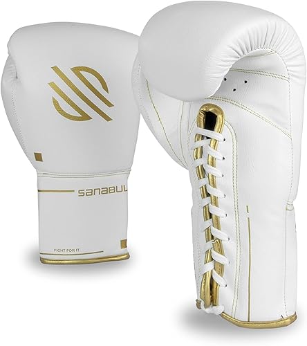 Miniatura 2 de Sanabul Gold Strike - Guantes de boxeo profesionales para hombres y mujeres, guantes de kickboxing MMA de Muay Thai, deportes de combate Pro