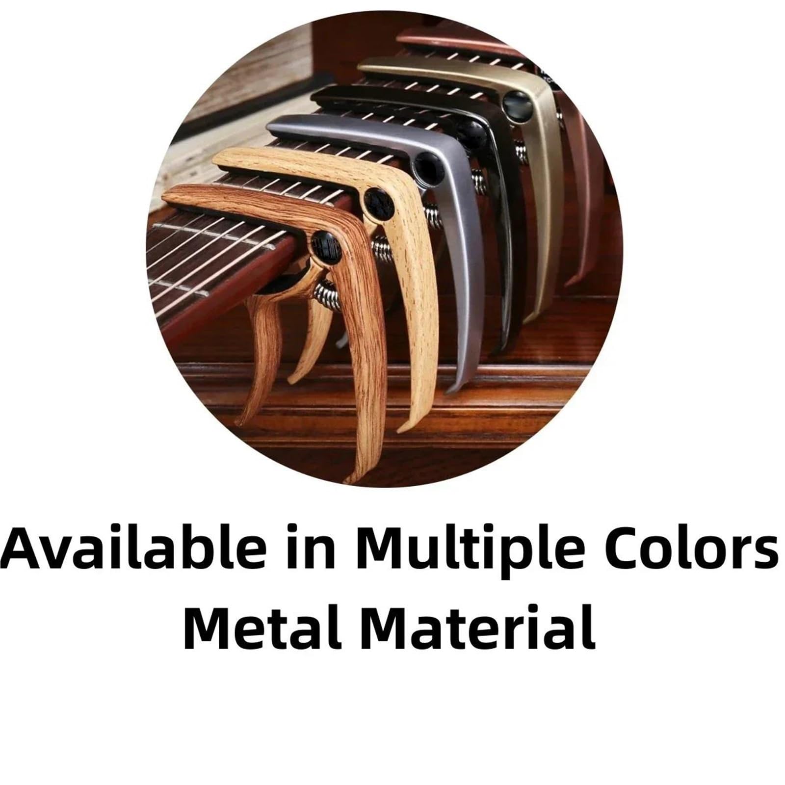 Herramientas Para Hacer Guitarras Cejilla De Guitarra De Metal 1 Pieza Aleación De Aluminio Afinador Abrazadera Herramientas Para Hacer(Type1)