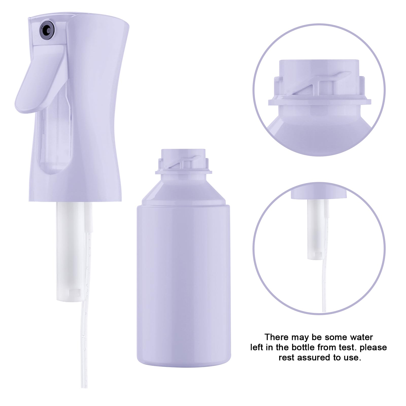 2 Flaconi Spray A Nebbia Continua 200ml - Per Capelli, Piante E Pulizie - Foto 12