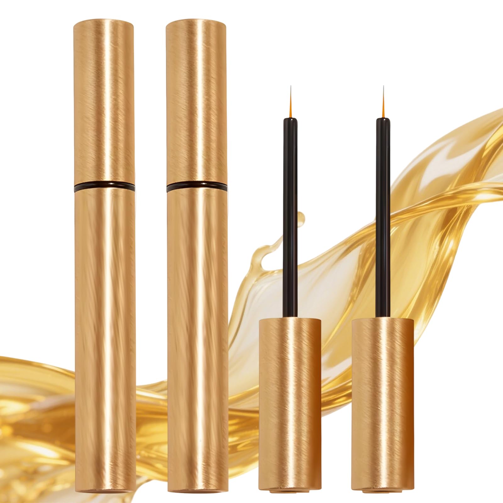 2 sztuki serum do rzęs, składniki odżywcze, niedrażniące, odżywia rzęsy, wspomaga wzrost, nadaje się do różnych gatunków skóry (4 ml)