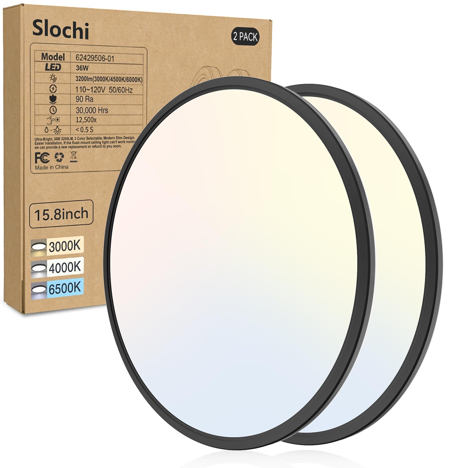 slochi Deckenleuchte 20w