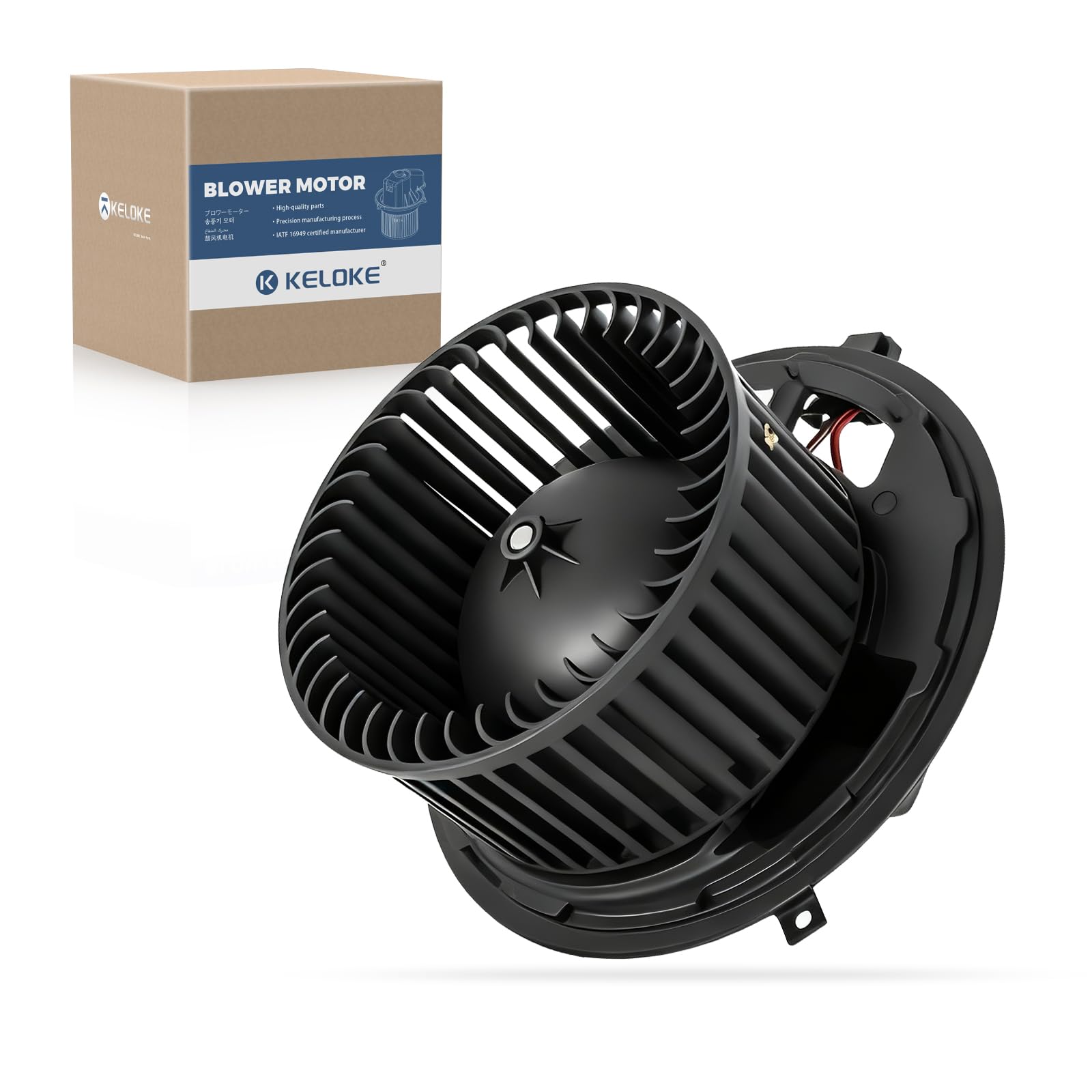KELOKE Front HVAC Heater Blower Motor Fan Compatible with BMW