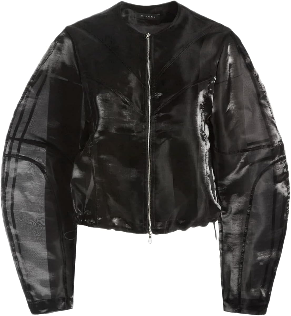 KATE BARTON, Celeste Paneled Jacket, 6, Black