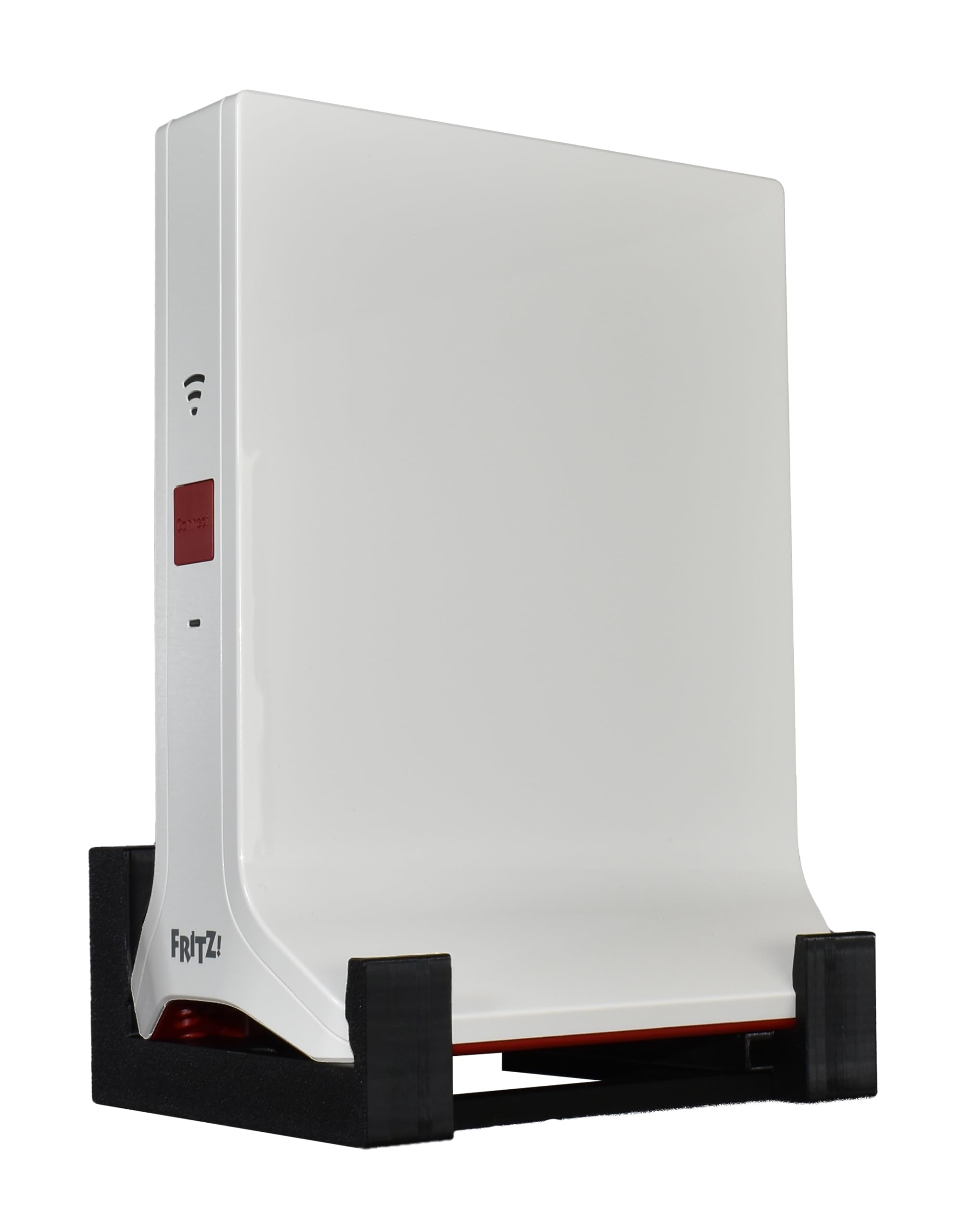 CraftEdge3D EasyClick passgenaue Wandhalterung für AVM Fritz Repeater 3000 AX, auch als Deckenhalterung, in jeder Richtung montierbar, inklusive Montagematerial. (Schwarz)