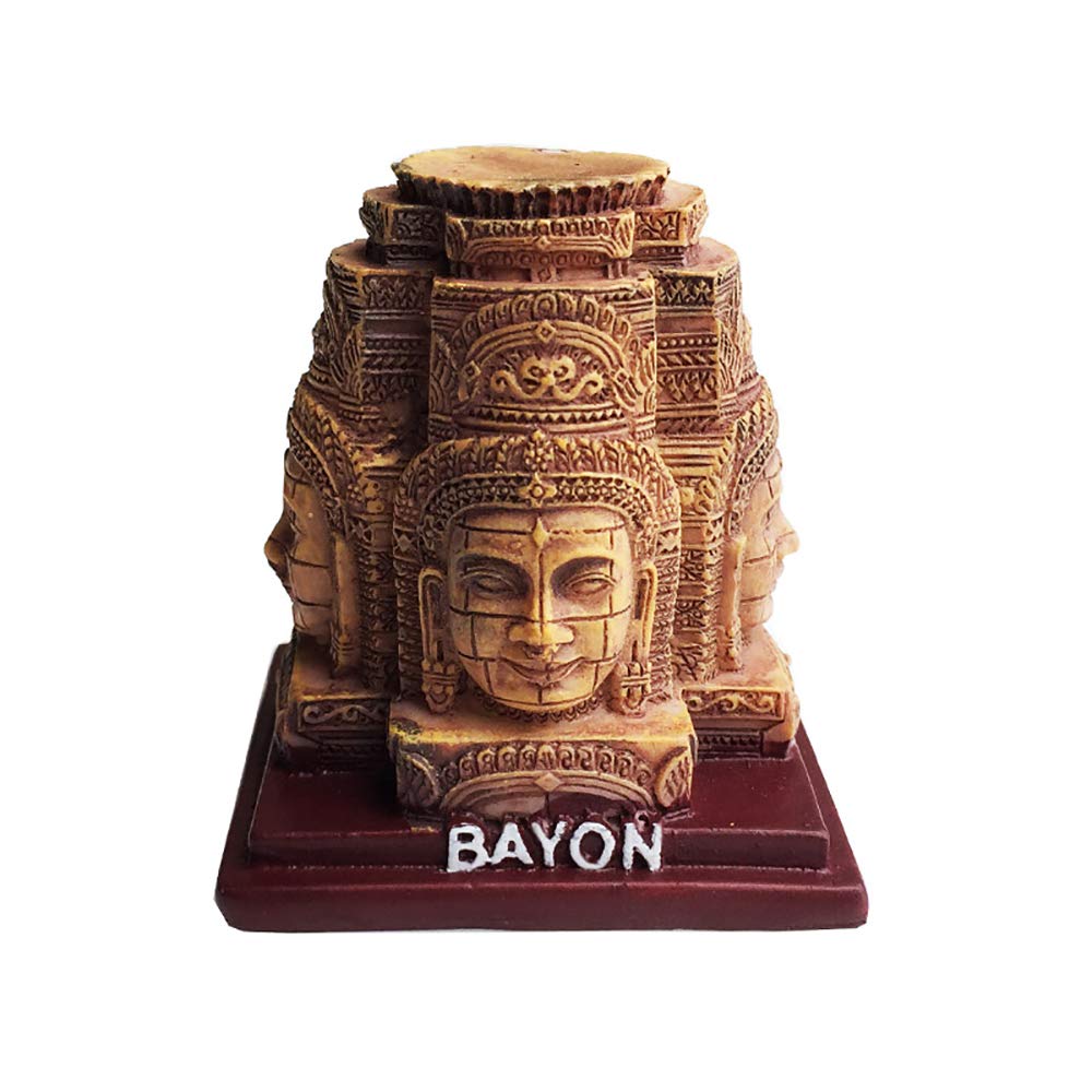 Angkor Wat Cambodia 3D Resin Home Desktop Table Decoration Handmade Ornament Tourist Souvenir Collection