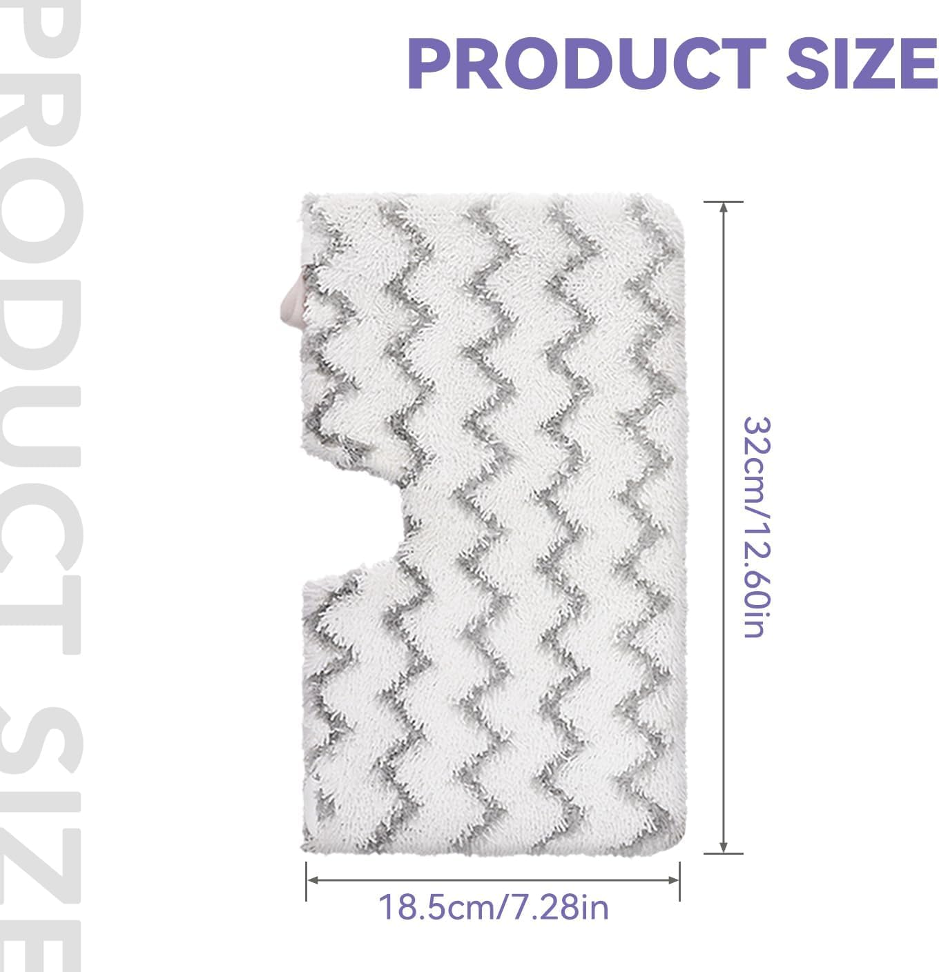 Sgizoku Panni per scopa a vapore Shark Steam Pocket Mop – panni di ricambio in microfibra S3500 Series S3501 S3601 S3550 S3901 SE450 S3801CO S3601D S2901 S2902 (12 panni per strofinare)