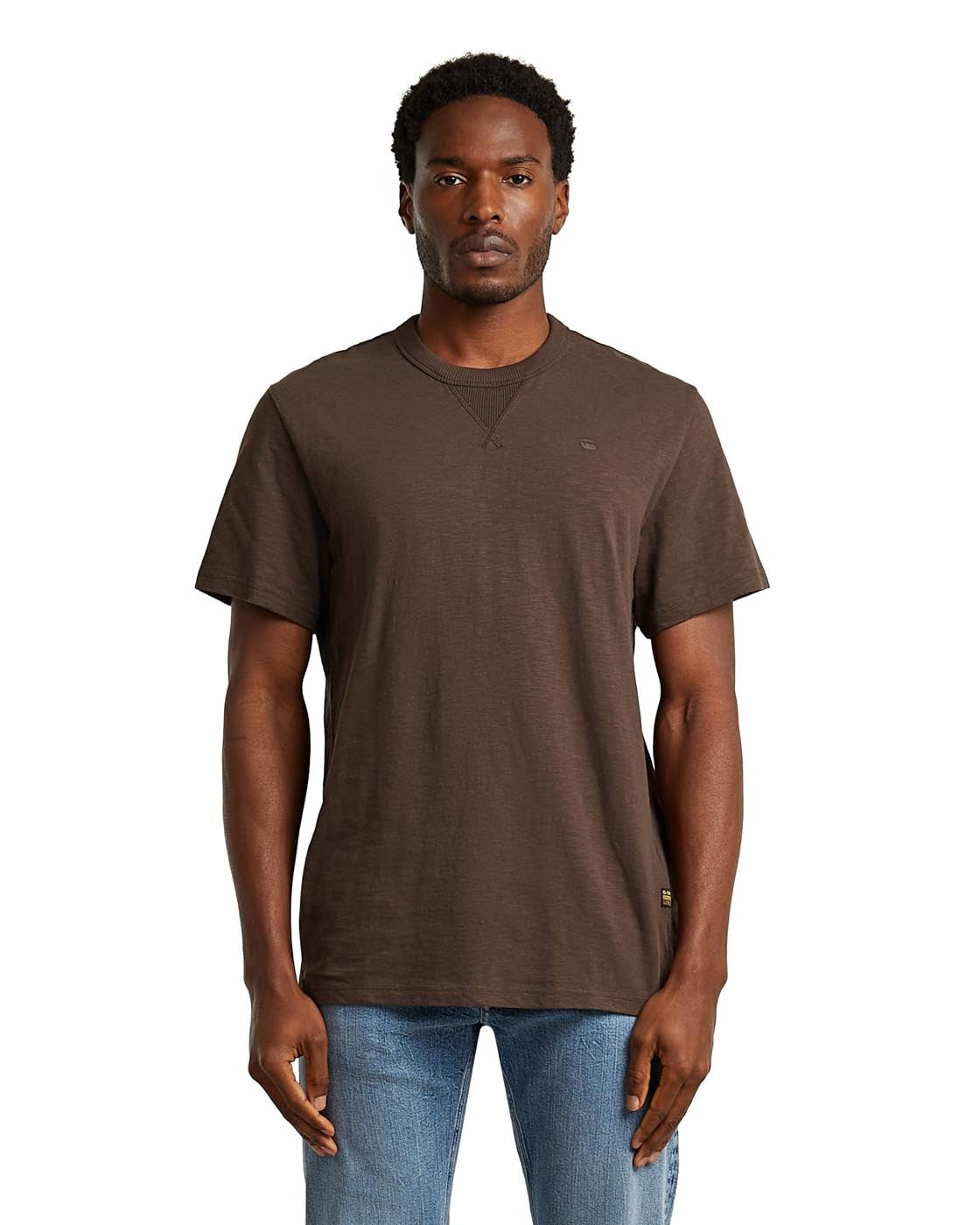 G-STAR Raw C.V. Men's Nifous T-Shirt, Brown, S