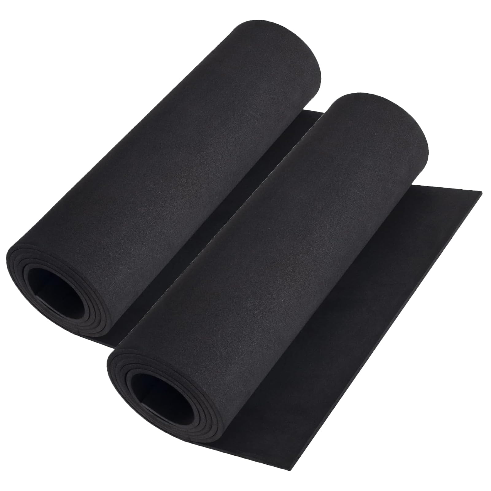 2 rotoli Eva Foam 5 mm, 33 x 150 cm, in schiuma espansa nera, per costumi, fai da te e progetti fai da te