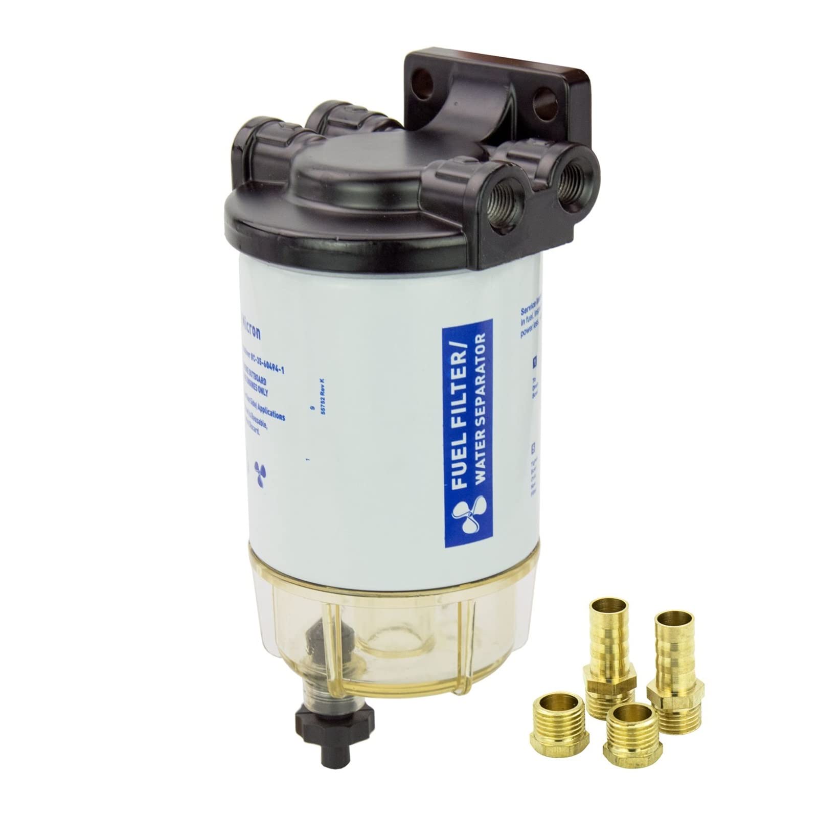 Buy CUPSIP Marine fuel filter Boat Fuel Filter Marine Engine Fuel Water