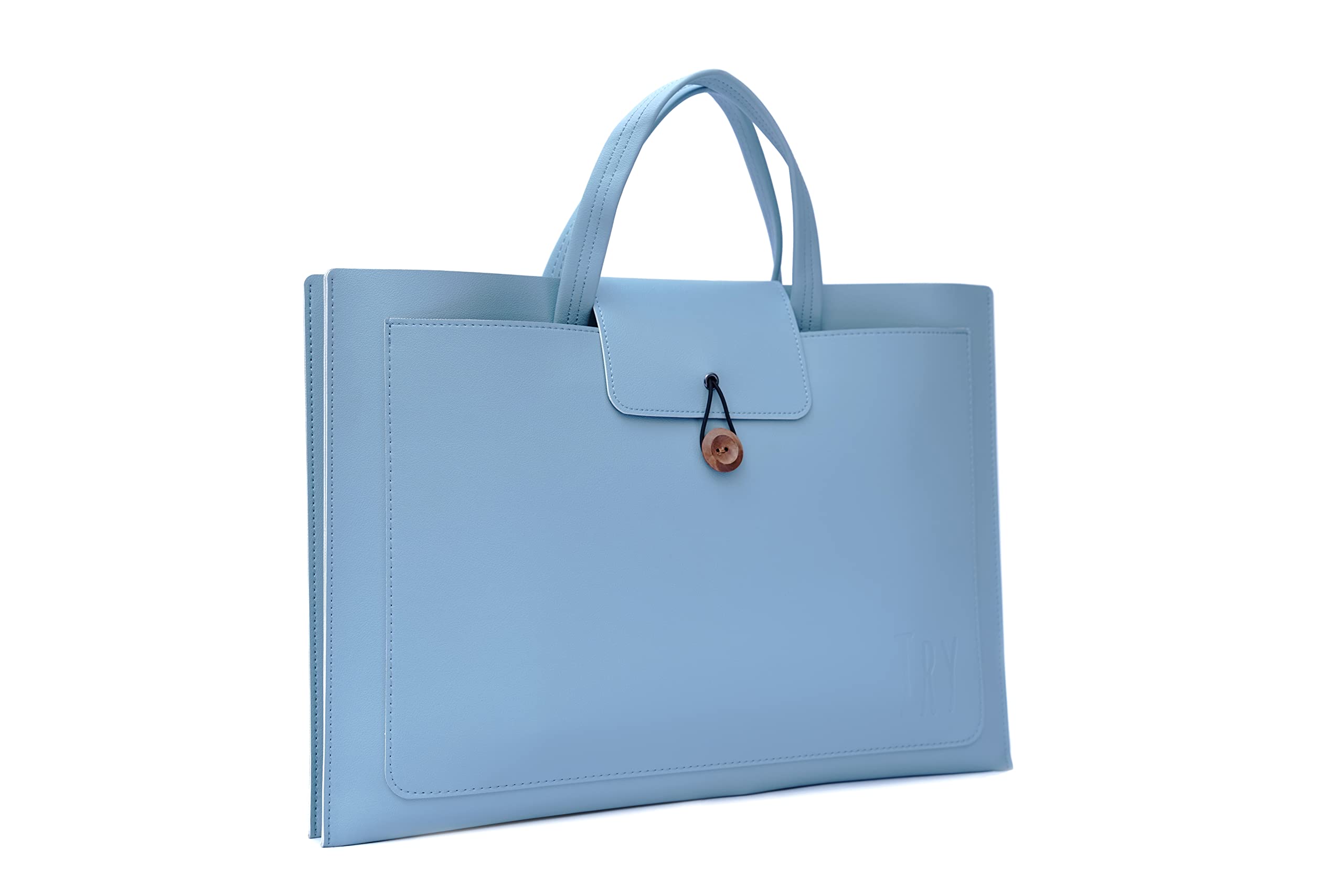 TRY Compatible Premium Vegan Leather 15 16 inch Laptop Bag Sleeve for 15 15.4 15.6 inch Laptop Sleeve Bag Cover (15/16 INCH Laptops, Blue) (B0C28J4ZYY) Amazon Price History, Amazon Price Tracker