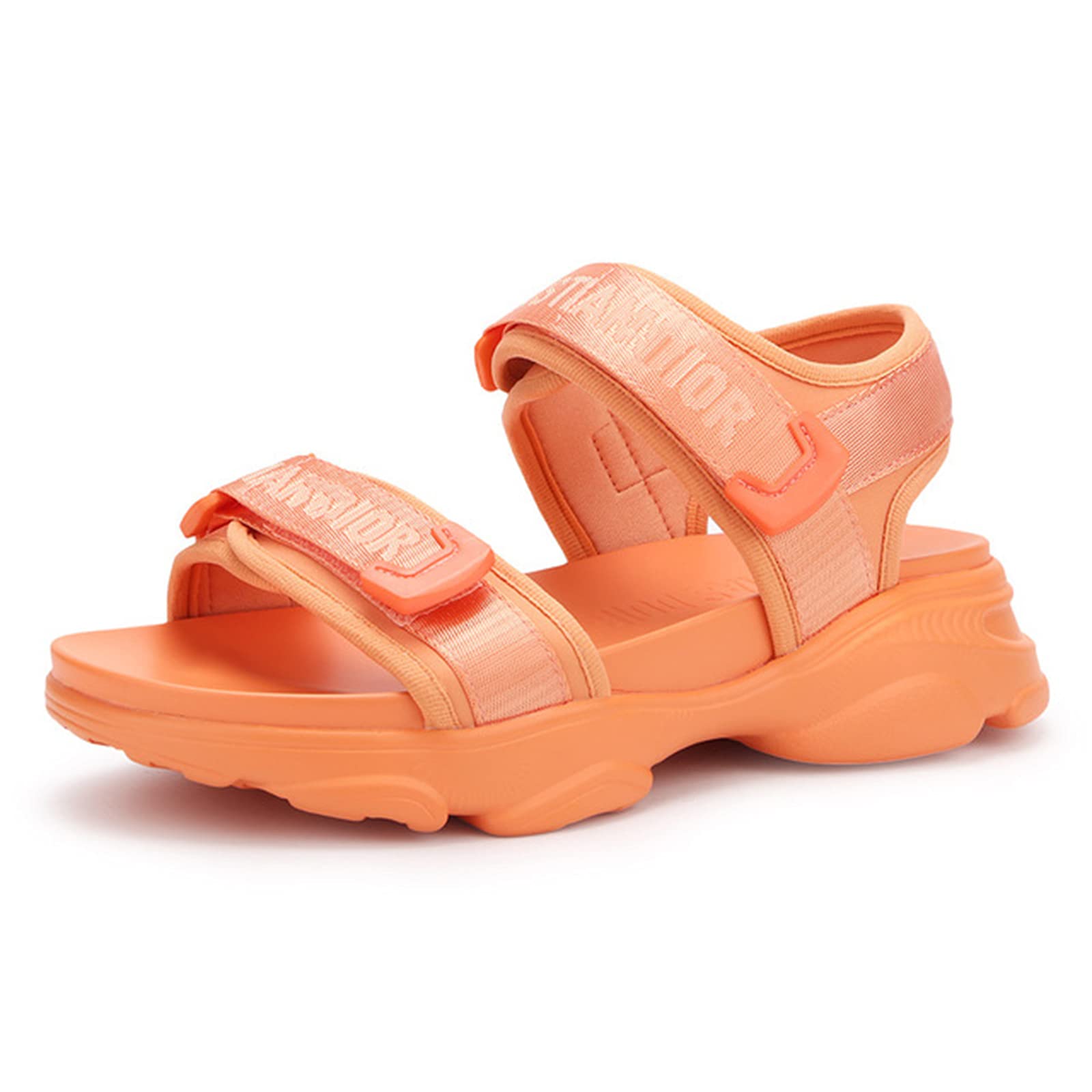 Amazon.com: Houozon Sandalias de plataforma de cuña para mujer, Retro  Chunky Ugly Dad Athleisure Velcro Sandalia, para verano, playa, caminar,  naranja, 37EU : Ropa, Zapatos y Joyería