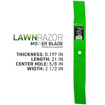 Amazon.com : 8TEN LawnRAZOR Blade for Snapper ZT61 560Z