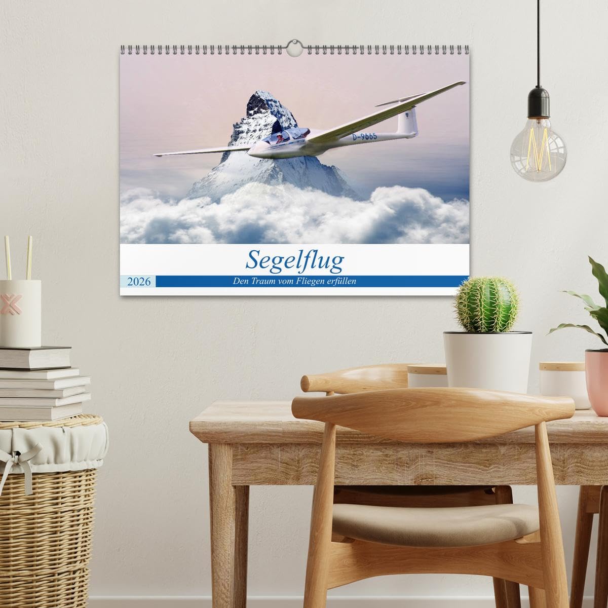 Segelflug - Den Traum vom Fliegen erfüllen (Wandkalender 2026 DIN A3 quer), CALVENDO Monatskalender: Nahezu schwerelos dem Himmel entgegen - das ist Segelfliegen! (CALVENDO Sport)
