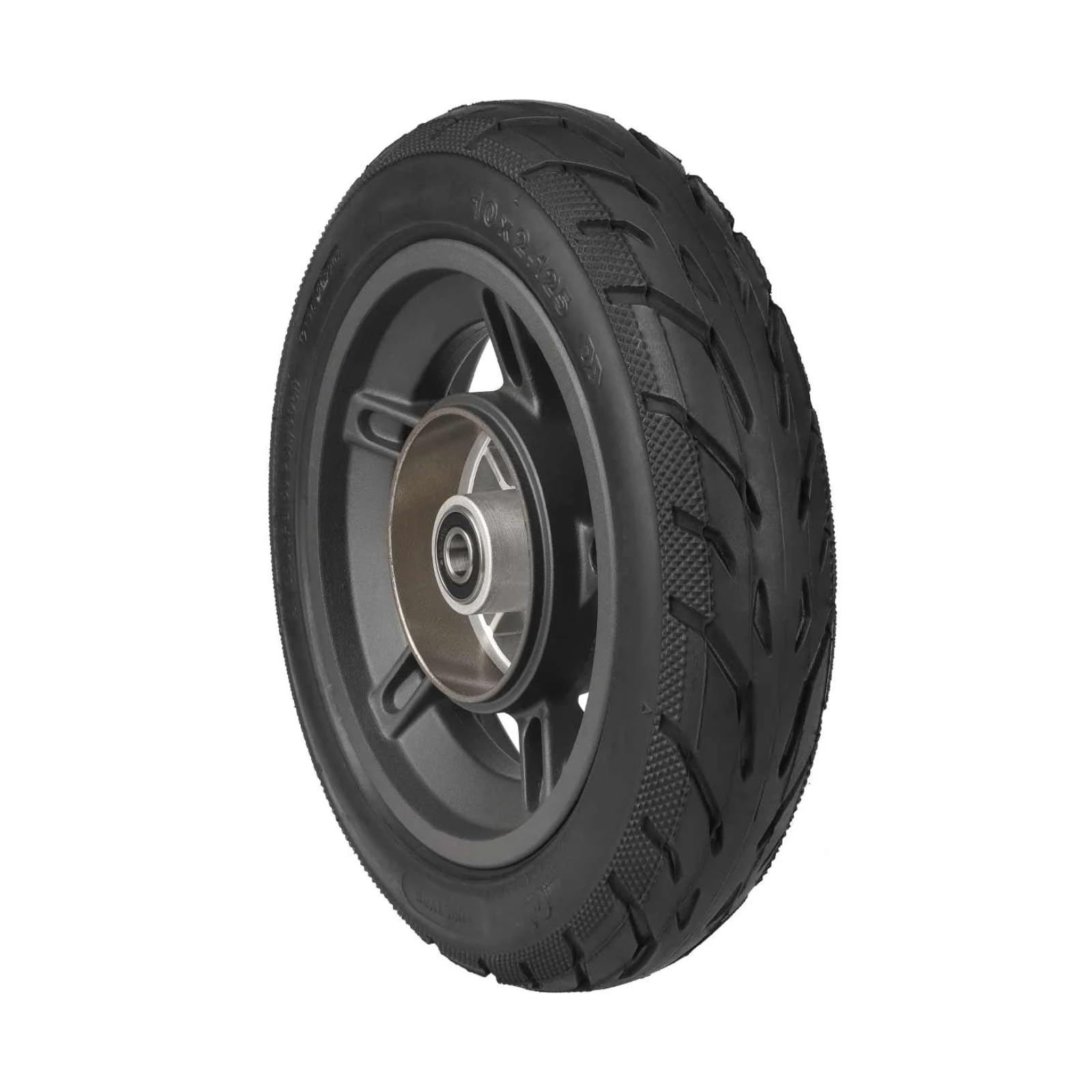 Vorderrad Komplettset 10 Zoll (10x2.125) für Xiaomi 4 Lite (2nd Gen) Luftreifen mit Felge (1 Stück)