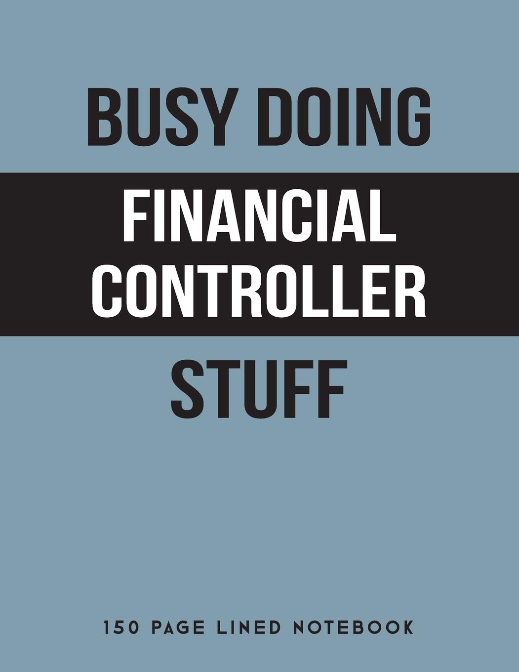 Busy Doing Financial Controller Stuff: 150 Page Lined Notebook