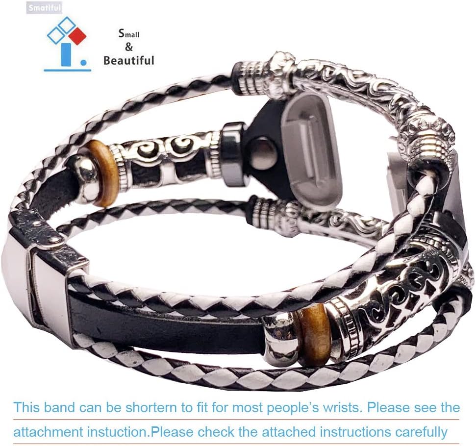 Smatiful Charge 5 Stylish Strap with Box Kit for Ladies, Adjustable Accessory Sport Cuff Soft