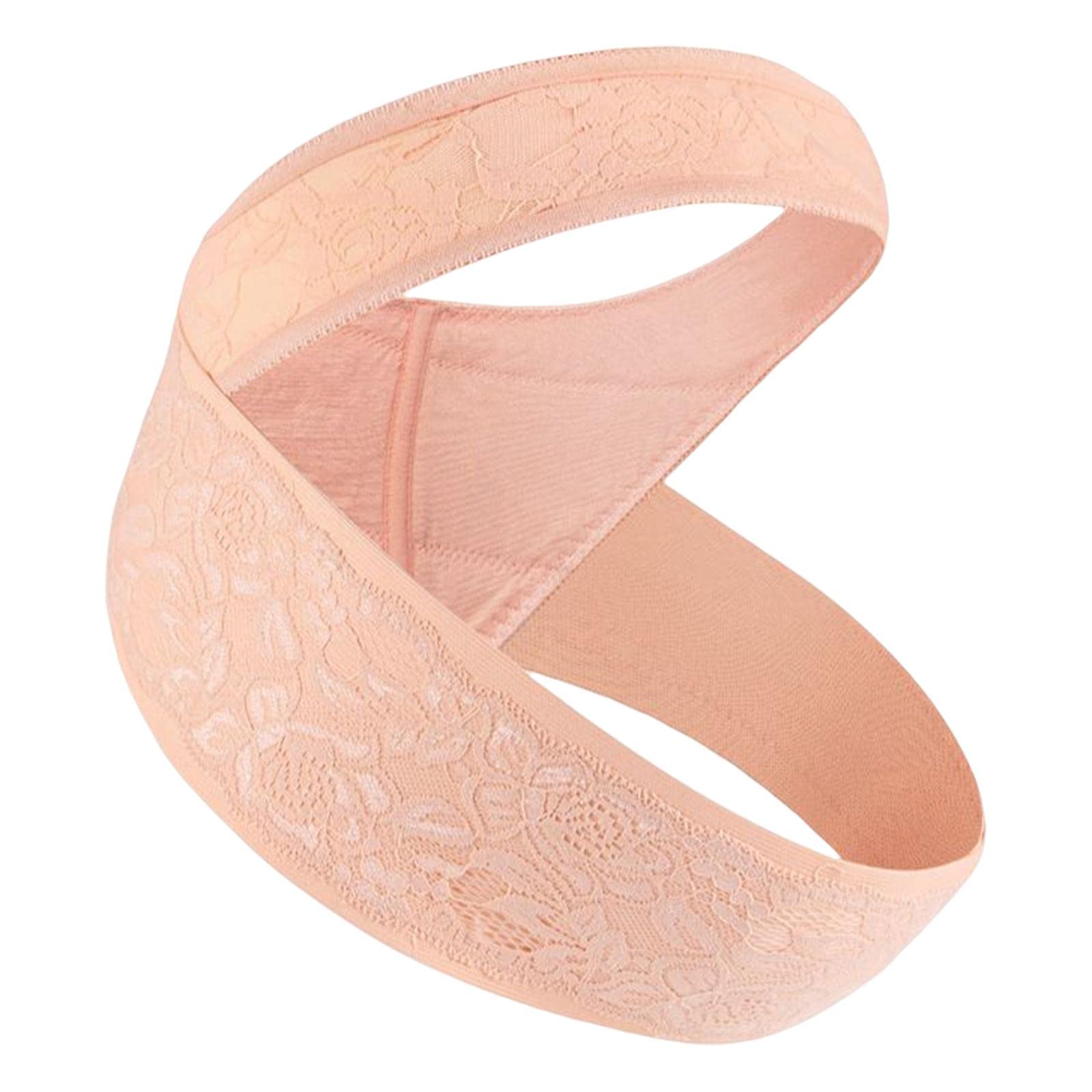 Pregnancy Abdominal Belt Breathable Lace Strap for Pregnant Women Shrimp XL-image-33