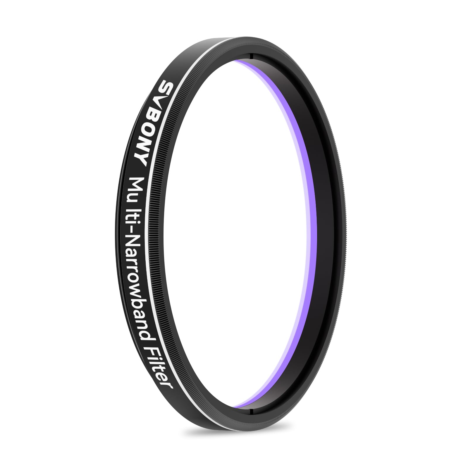 Svbony SV240 Filtre de Photographie Multi-Bande Passe, Télescope 2'', Antipollution Lumineuse Proche Infrarouge NIR, pour L'astrophotographie Urbaine dans l'espace Profond