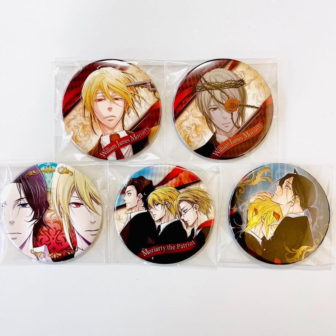 憂国のモリアーティ コレクション缶バッジ 12個