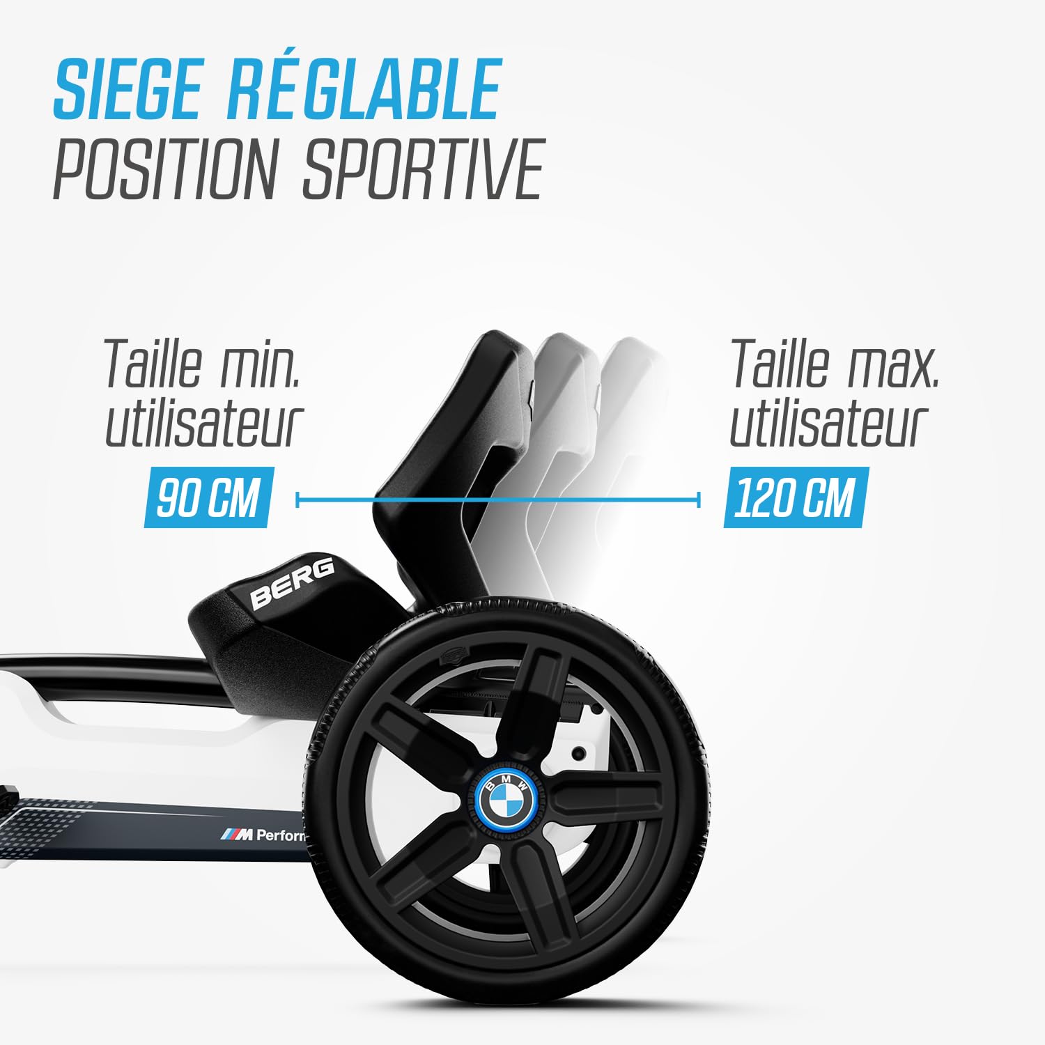 BERG Kart à pédales Reppy BMW