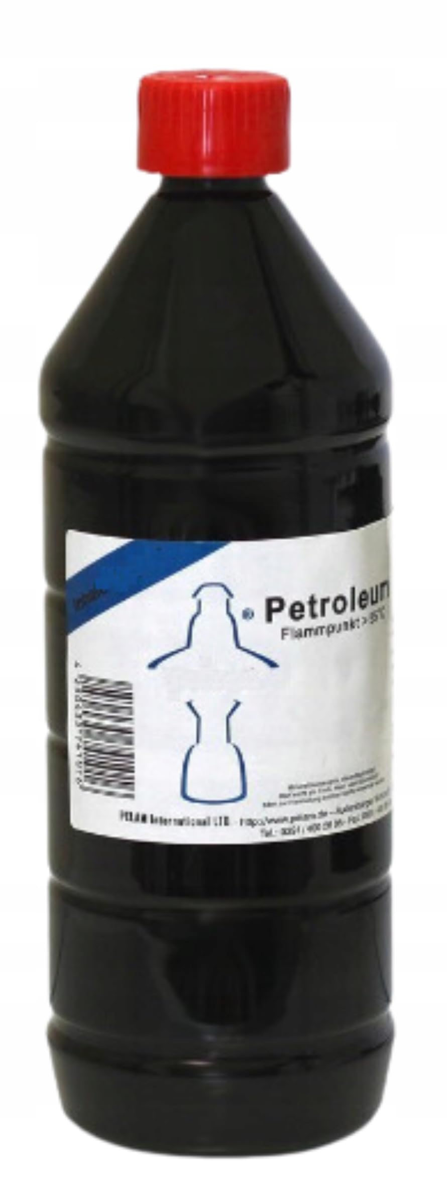 HUW Öllampe Mit Spiegel & Dochthalter SET Zusätlichem Doch & Petroleum Petroleumlampe 31 cm Höhe Sturmlaterne Glaskolben Tischlampe Gartenlampe (LAN331SET)