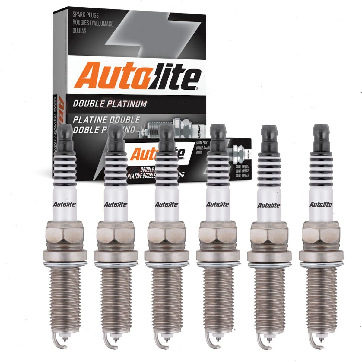6 pc Autolite Double Platinum Spark Plugs compatible with Infiniti G37 3.7L V6 2009-2012-image-16