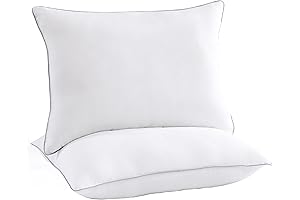 Casa Platino Luxurious Down Alternative Pillow Set for Ultimate Comfort