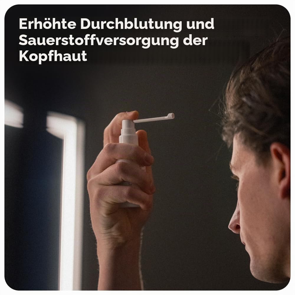 Sons Minoxidil 5%, Haarwachstum Shampoo & Biotin für Männer bei Haarausfall | Klinisch Bewährt, Ergebnisse nach 3 Monaten, Shampoo mit Koffein & Sägepalme, Zitrusduft, 3-Monats-Vorrat.