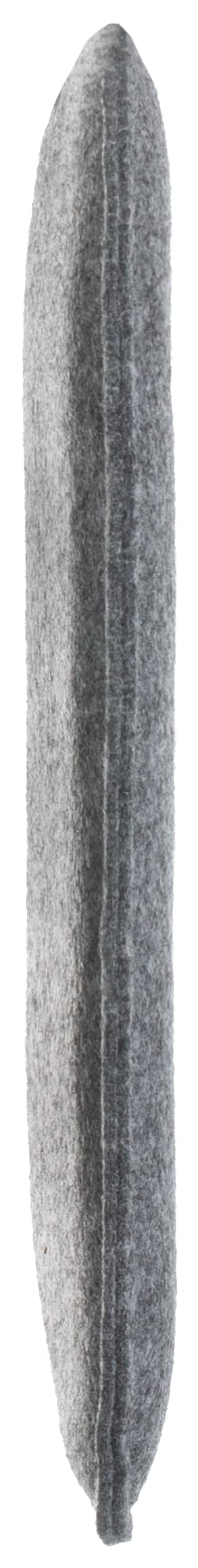 Brandsseller 6er Set Sitzkissen aus Filz 35x35x2 cm – Robuste Stuhlauflagen für innen und außen, eckiges Sitzpolster, strapazierfähiges Kissen für Stühle - Dunkelgrau