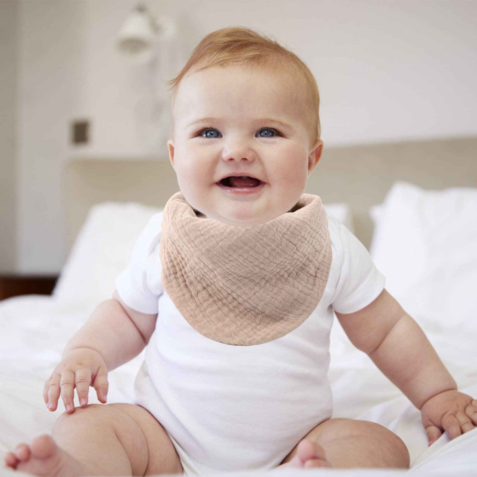 Toyvian 28 Stück Lätzchen Lätzchen Für Kleinkinder Baby- Baby-Waschlappen Musselin -Spucktücher Kinder-Waschlappen Bio-Baumwolle Kinder-