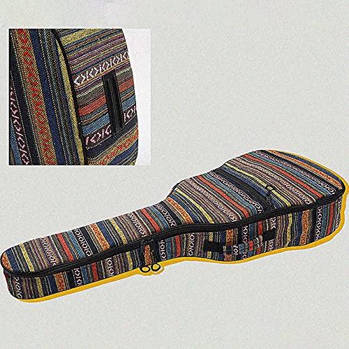 Compasty Housse pour guitare acoustique bohème rembourrée en mousse 101/104 cm avec protection du cou, double… - Les Beatles, Paul McCartney, John Lennon, RIngo Starr, George Harrison Compasty Housse pour guitare acoustique bohème rembourrée en mousse 101/104 cm avec protection du cou, double… – Image 8