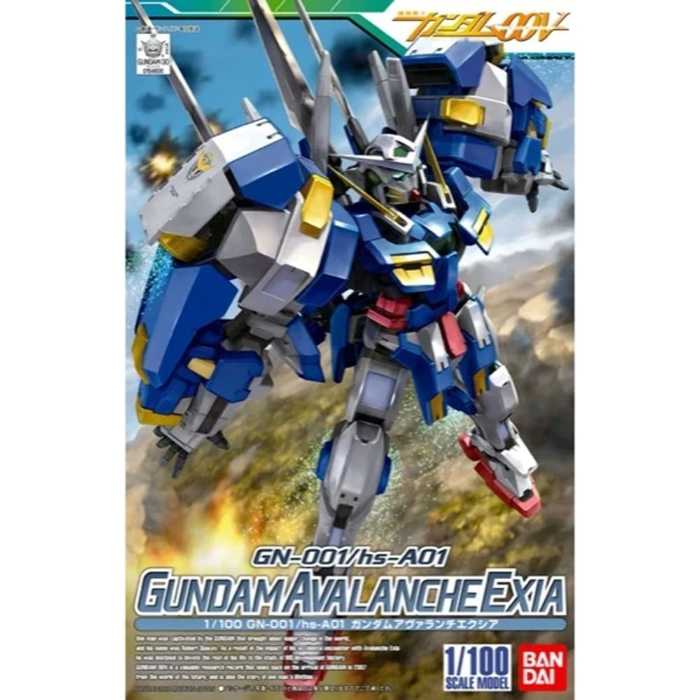 Mobile Suit Gundam 00 V 1/100 Gundam Avalanche Exia Plastic Model