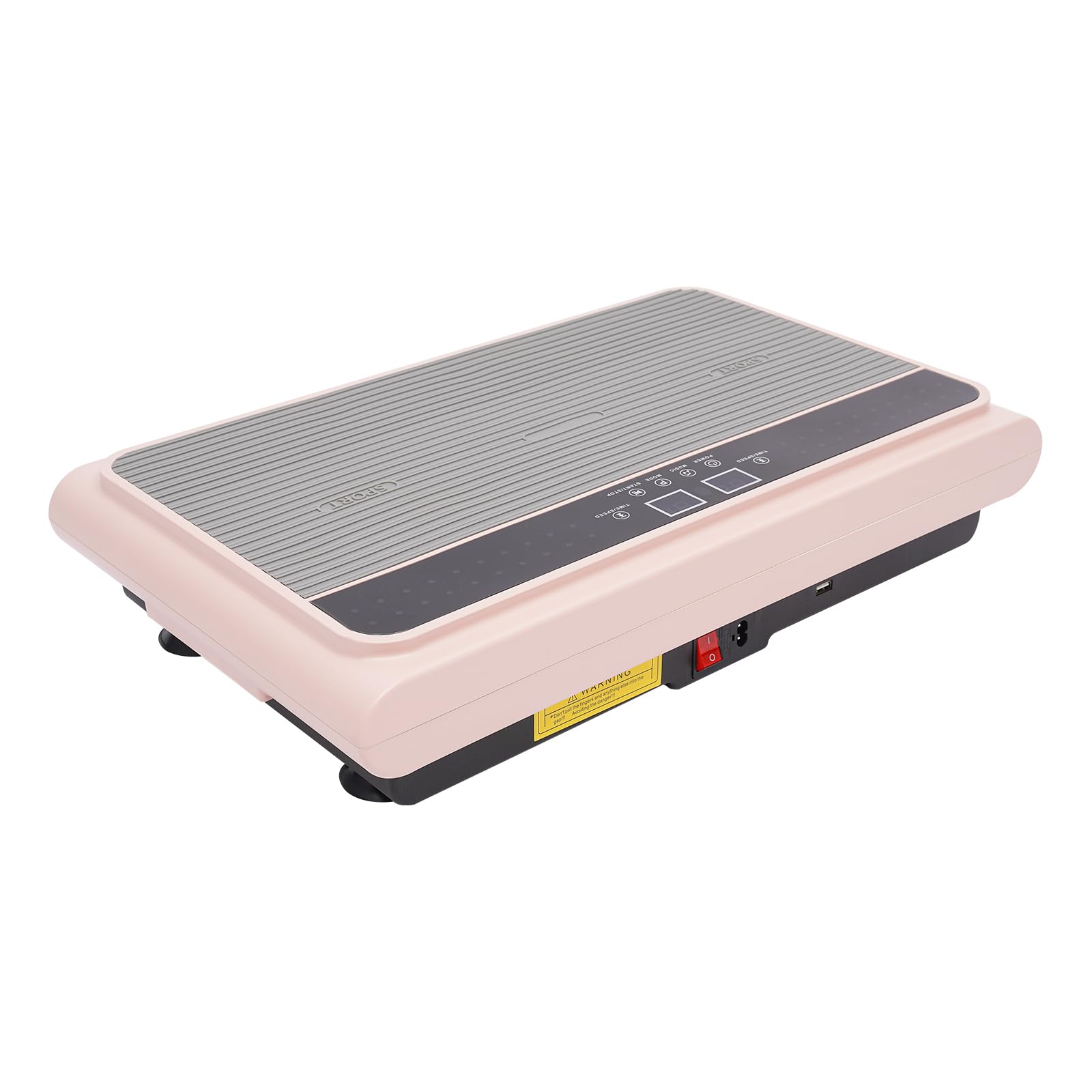 Vibration Plate for Lymphatic Drainage 200W 110V Vibration Plate Exercise Machine with 99 Levels Speed 5 Auto Modes