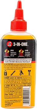 3-IN-ONE Fast-Acting Penetrant Drip Oil, 4 OZ