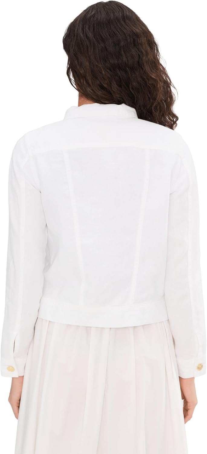 Lilly Pulitzer womens Seaspray Linen Jacket