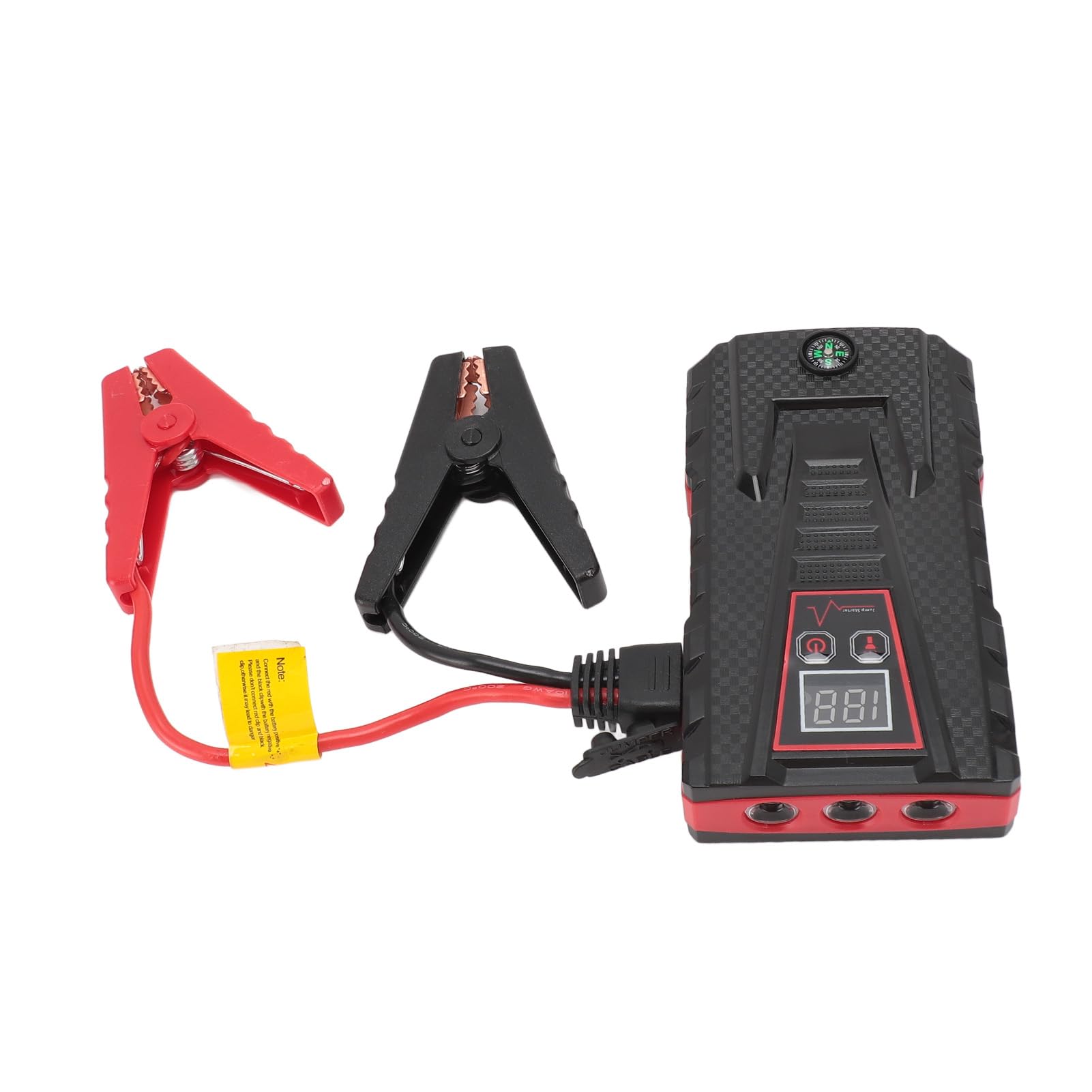 Cuifati Arrancador de Batería de Coche 12V 15000mAh con Pico de 1000A
