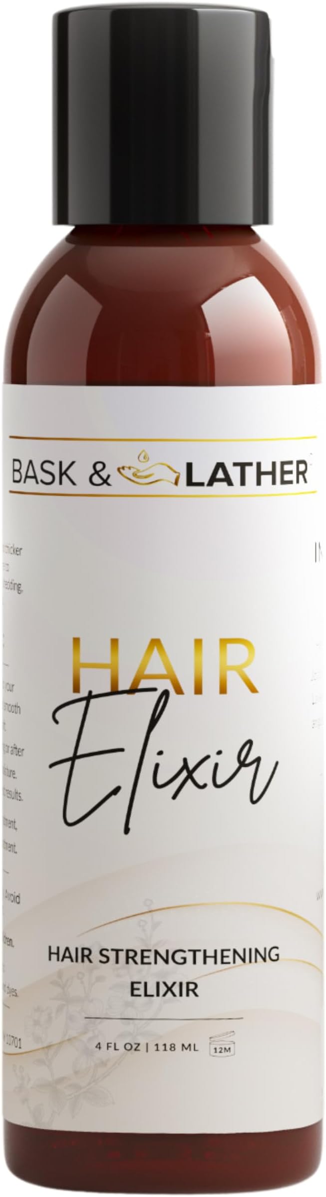 - Elixir Hair Strengthening Oil, Jamaican Black Castor Oil, For Volume, Thickness, Detangle, De Frizz, Conditions New Hair Growth, 4 fl oz