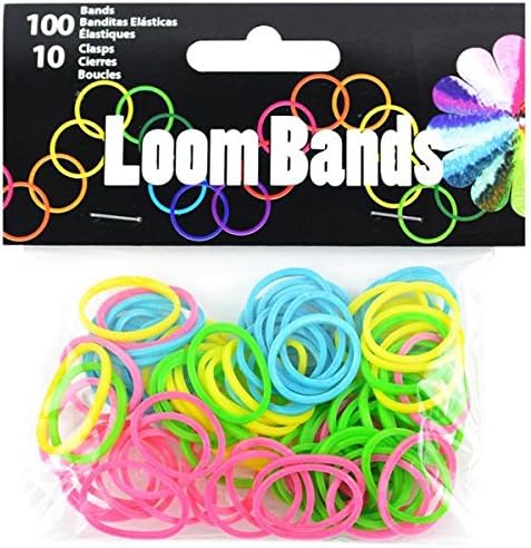 Touch of Nature 110-Piece Loom Bands, Pastel Color Assortment