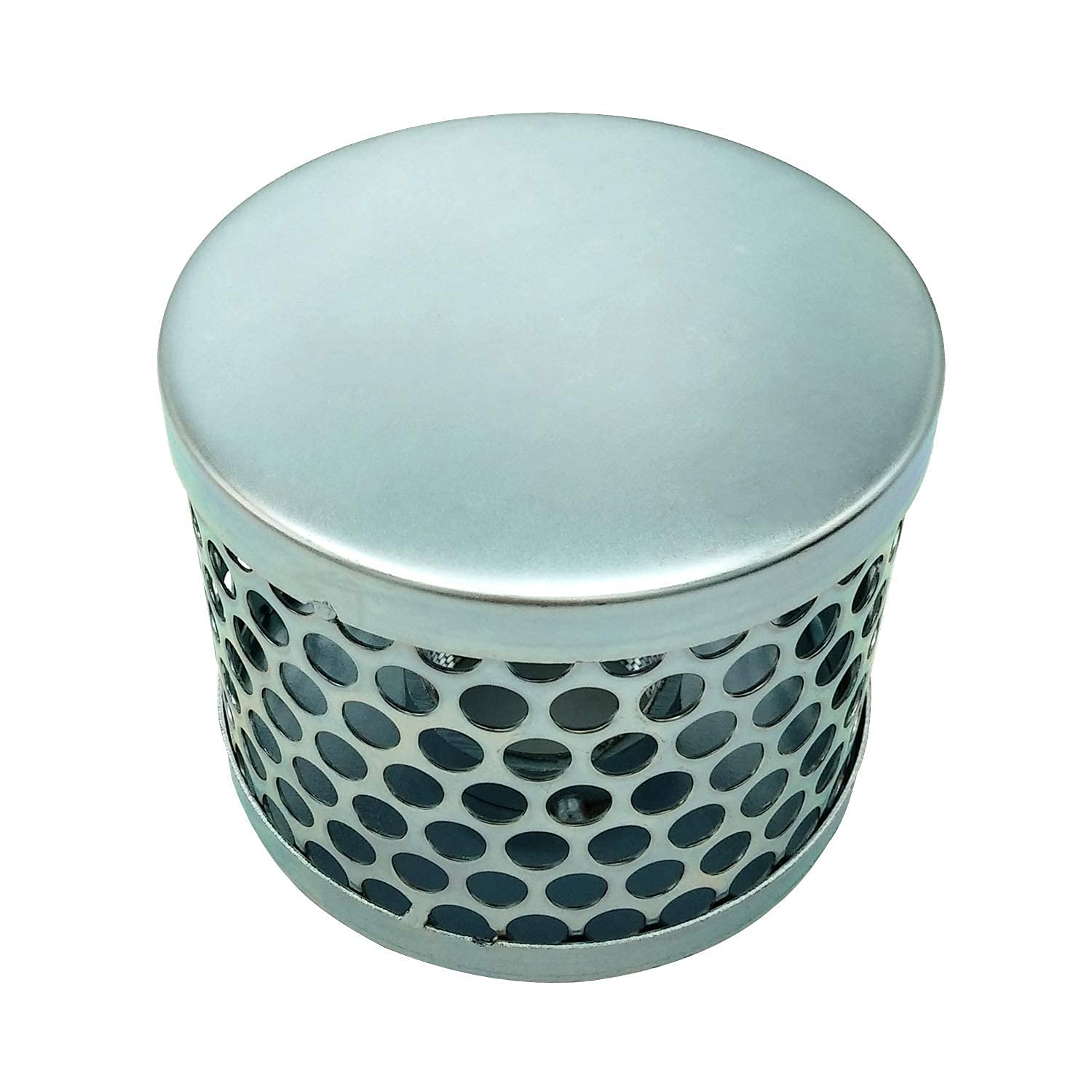 Round Hole Suction Strainers for Pump, Plated Steel (3“)